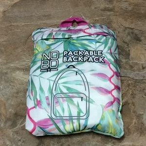 nobo packable backpack walmart